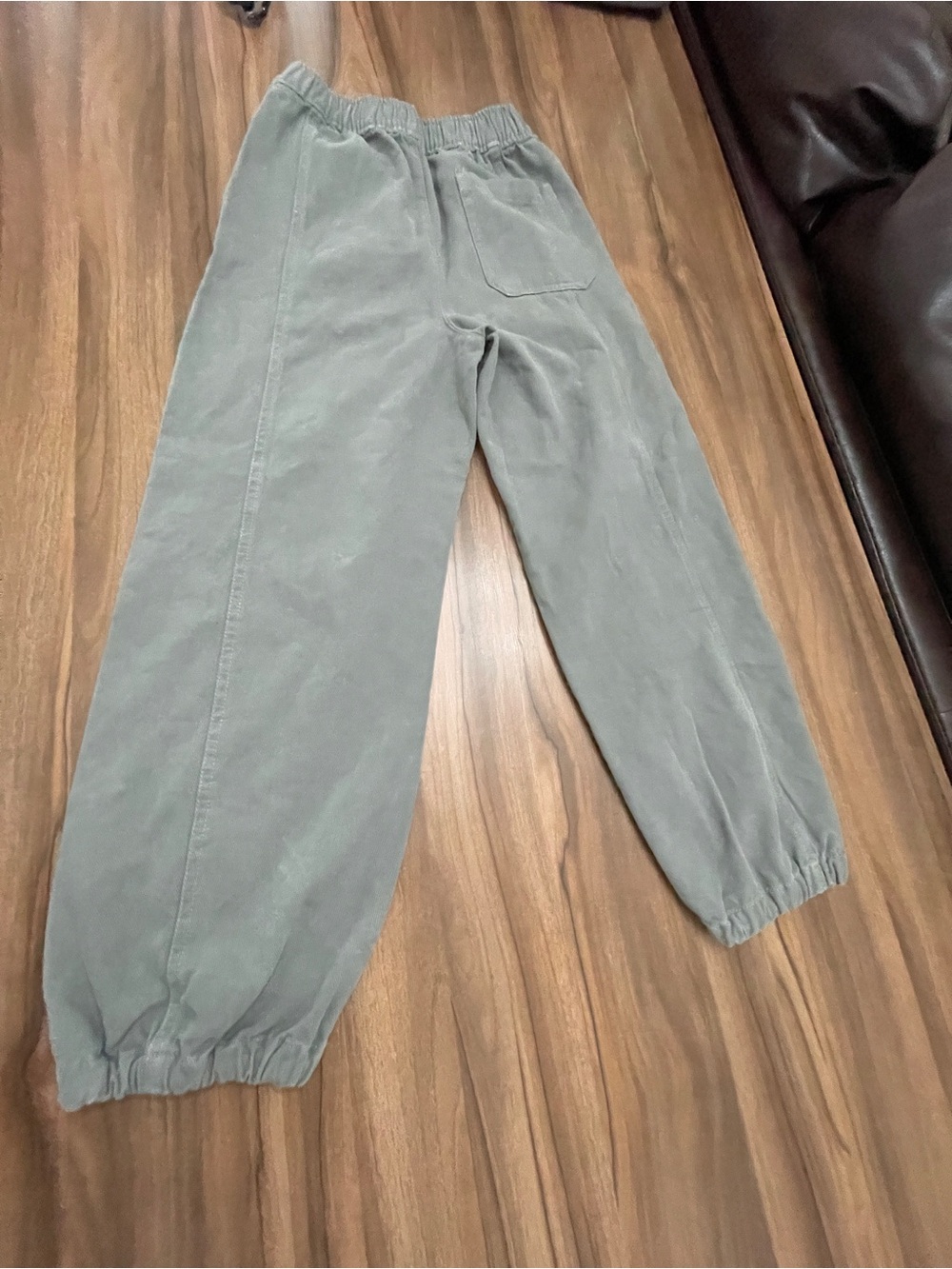 Zara Light Green Jogger Pants 11-12Y